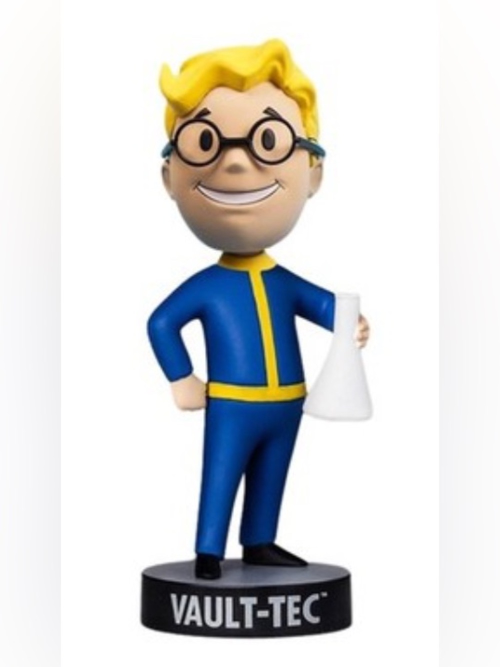 Fallout 4- Vault Boy Bobblehead - Blue & Yellow Science Figure